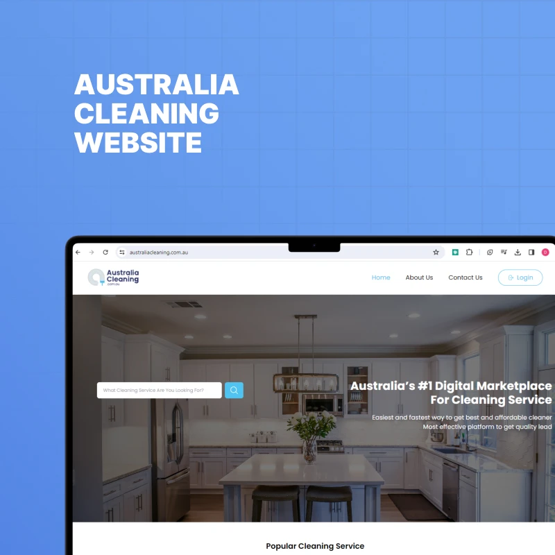 Australia Cleaning Website